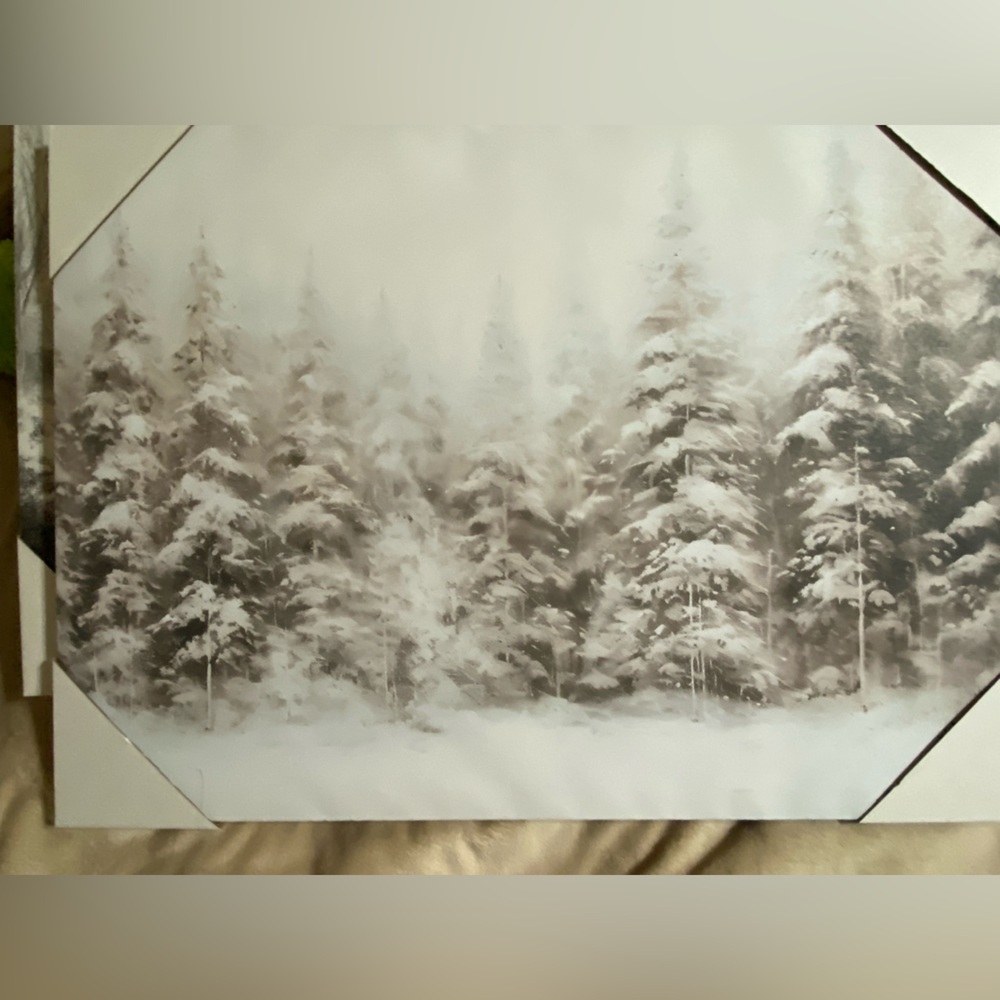 Winter Forest Canvas Art
